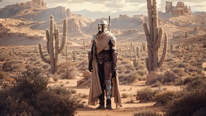 The Mandalorian Season 3, The Mandalorian, Tv Shows, Artist, Artwork, Digital Art, 4K wallpaper