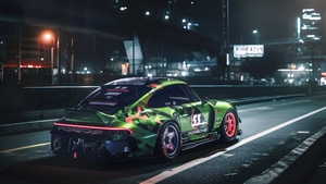 Porsche, Cyberpunk, Cars, Artist, Artwork, Digital Art, Behance, 4K wallpaper