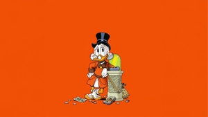 Scrooge Mcduck, Cartoons, Minimalism, Minimalist, Artist, Artwork, Digital Art, 4K wallpaper