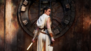 Rey, Star Wars, Cosplay, Movies, Artist, Artwork, Digital Art, 4K wallpaper