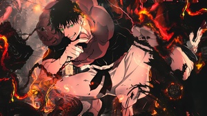 Toji Fushiguro, Artwork, Jujutsu Kaisen, 4K wallpaper