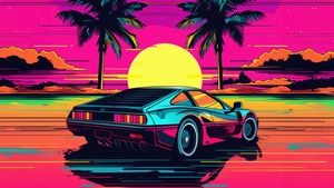 Hotline Miami, Miami, Minimalism, Minimalist, Retro, Artist, Artwork, Digital Art, 4K wallpaper