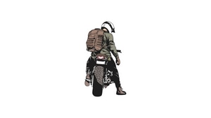 Biker, Minimalism, Minimalist, White, Artist, Artwork, Digital Art, 4K wallpaper