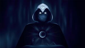 Moon Knight, Tv Shows, Superheroes, Minimalism, Minimalist, Artist, Artwork, Digital Art, 4K wallpaper