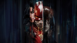 The Flash Movie, Flash, Batman, Supergirl, Artwork, Superheroes, Artist, 4K wallpaper