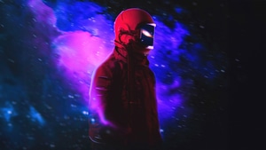 Hoodie, Astronaut, Artist, Artwork, Digital Art, Behance, 4K wallpaper