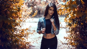 Tattoo, Girls, Model, 4K wallpaper