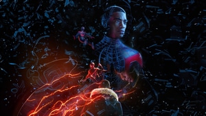 Marvels Spider Man Miles Morales, Games, Superheroes, 2023 Games, Ps4 Games, Ps5 Games, Xbox One Games, Artwork, Poster, 4K wallpaper