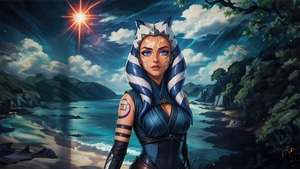Ahsoka, Star Wars, Tv Shows, Ai, Ai Girls, Artist, Artwork, Digital Art, Deviantart, 4K wallpaper
