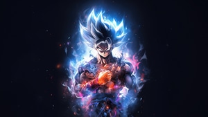 Goku, Anime, Artwork, Artist, Digital Art, 4K wallpaper