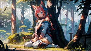Ahri, League Of Legends, Games, Ai Girls, Ai, Artwork, Artist, Digital Art, , 4K wallpaper