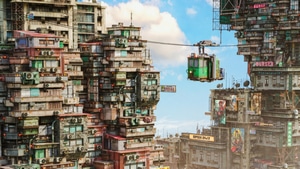 Scifi, Buildings, Artist, Artwork, Digital Art, 4K wallpaper