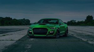 Ford Mustang, Cars, Behance, 4K wallpaper