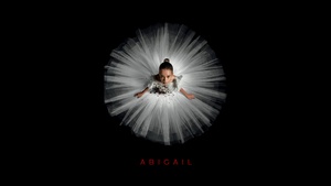 Abigail, 2024 Movies, Black background, Horror Movies, 4K wallpaper
