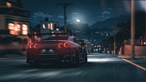 Forza Horizon 4, Cars, Games, Behance, Nissan Gtr, 4K wallpaper
