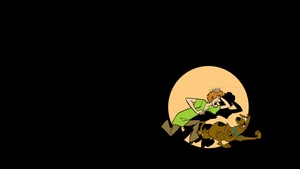Scooby Doo, Cartoons, Dark, Black, Oled, Artist, Artwork, Digital Art, 4K wallpaper
