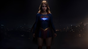 Supergirl, Superheroes, Ai Girls, Ai, Artist, Artwork, Digital Art, Artstation, 4K wallpaper