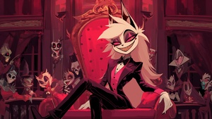 Alastor, Hazbin Hotel, Fan Art, 4K wallpaper