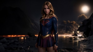 Supergirl, Superheroes, Ai Girls, Ai, Artist, Artwork, Digital Art, Artstation, 4K wallpaper