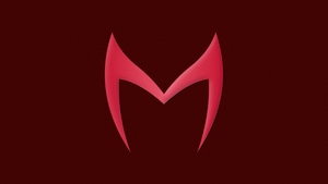 Scarlet Witch, Superheroes, Logo, Dark, Artwork, Digital Art, Deviantart, 4K wallpaper