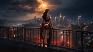 Wonder Woman, Superheroes, Artwork, Artist, Digital Art, Art, Deviantart, 4K wallpaper