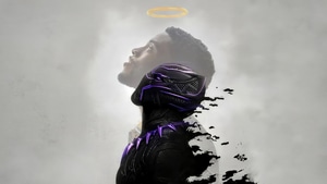 Black Panther, Chadwick Boseman, Illustration, Superheroes, Artist, Artwork, Digital Art, 4K wallpaper