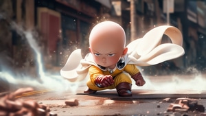 One Punch Man, Anime, Artist, Digital Art, Artwork, 4K wallpaper