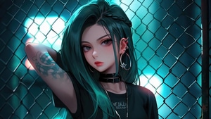 Anime Girl, Anime, Artist, Artwork, Digital Art, 4K wallpaper