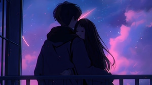 Anime Couple, Anime Girl, Anime Boy, Anime, Artist, Artwork, Digital Art, 4K wallpaper