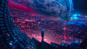 Alone, Artist, Artwork, Digital Art, 4K wallpaper