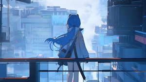 Anime Girl, Anime, Artist, Artwork, Digital Art, 4K wallpaper