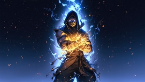Sub Zero, Scorpion, Mortal Kombat, Games, Artwork, Digital Art, Artist, Deviantart, , 4K wallpaper