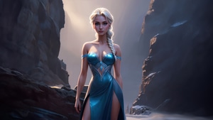Frozen 2, Movies, Disney, Elsa, Fantasy Girls, Fantasy, Artist, Artwork, Digital Art, Artstation, 4K wallpaper