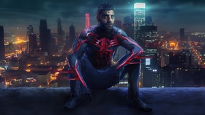 Spiderman 2099, Spiderman, Superheroes, Artwork, Digital Art, Artist, Oscar Isaac, 4K wallpaper