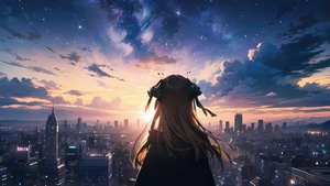 Anime Girl, Anime, Artist, Artwork, Digital Art, 4K wallpaper