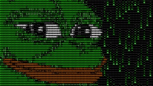 Ascii, Pepe The Frog, Artist, Artwork, Digital Art, 4K wallpaper