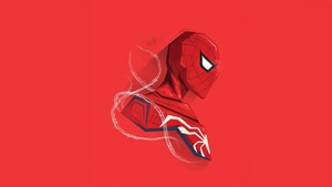 Spiderman, Superheroes, Artwork, Artist, Digital Art, Minimalism, 4K wallpaper
