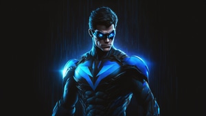 Nightwing, Superheroes, Artist, Artwork, Digital Art, Deviantart, 4K wallpaper