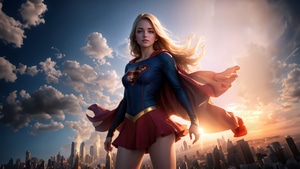 Supergirl, Superheroes, Artwork, Digital Art, Artist, Artstation, 4K wallpaper