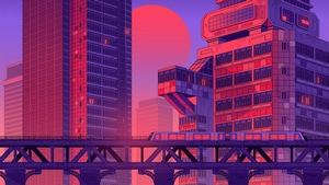 Scifi, City, Artist, Artwork, Digital Art, Behance, 4K wallpaper