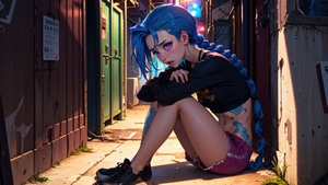 Arcane, Netflix, Jinx League Of Legends, Tv Shows, League Of Legends, Deviantart, 4K wallpaper