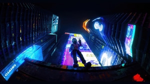 Mask, Neon, Artist, Artwork, Digital Art, 4K wallpaper
