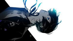 Makoto Yuki, Black and White, Persona 3 Reload, 4K wallpaper