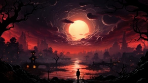 Alone, Artist, Artwork, Digital Art, Deviantart, 4K wallpaper