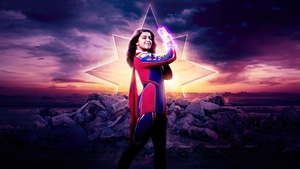 The Marvels, Ms Marvel, Kamala Khan, 2023 Movies, Movies, Superheroes, Artist, Artwork, Digital Art, 4K wallpaper