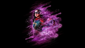 The Marvels, Ms Marvel, Kamala Khan, 2023 Movies, Movies, Artwork, Artist, Superheroes, 4K wallpaper