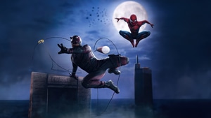 Daredevil, Spiderman, Superheroes, Artwork, Digital Art, Artist, 4K wallpaper