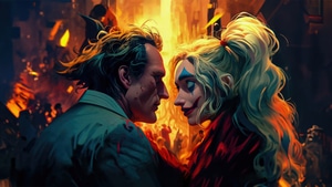 Joker 2, Joker Folie A Deux, 2024 Movies, Movies, Lady Gaga, Joker, Harley Quinn, Concept Art, Behance, 4K wallpaper
