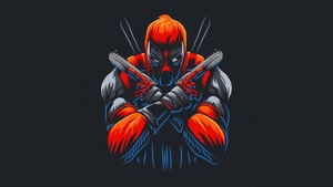 Deadpool, Superheroes, Artwork, Dark, Art, Artist, Digital Art, 4K wallpaper