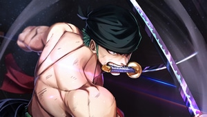 Zoro Roronoa, One Piece, Anime, Artist, Artwork, Digital Art, Pixiv, 4K wallpaper